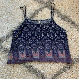 Patterned Tank Top